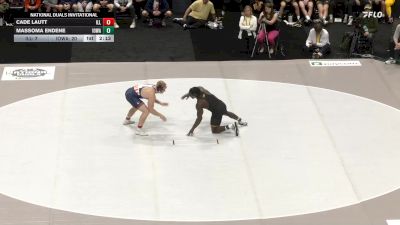 197 lbs Quarters & 1st Wb (16 Team) - Massoma Endene, Iowa vs Cade Lautt, Illinois