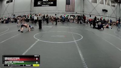 60 lbs Round 3 (4 Team) - Graham Dyson, Mat Assassins Black vs Hunter Vermeulen, Grit Mat Club