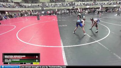 105 lbs Cons. Round 3 - Brayden Bergemann, Askren Wrestling Academy vs Nolan Conway, Minnesota