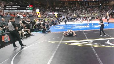 Cons. Round 3 - Cutler Longacre, Seward vs Brock Goebel, Syracuse