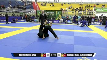 Macksuel Maciel Camelo De Sousa vs Meyram Maquiné Alves 2025 Brasileiro Jiu-Jitsu IBJJF