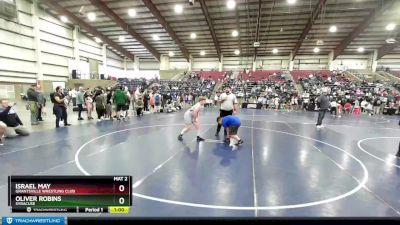 145+ Cons. Semi - Israel May, Grantsville Wrestling Club vs Oliver Robins, SYRACUSE