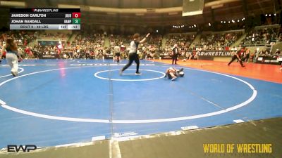 49 lbs Round Of 32 - Jameson Carlton, Journeyman Wrestling Club vs Johan Randall, Rampage