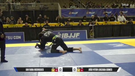João Vitor Louzada Gomes vs Ian Faria Rodrigues 2026 Pan Jiu Jitsu IBJJF Championship