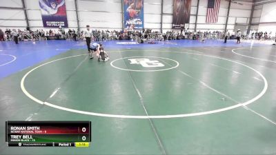 68 lbs Rd# 4- 2:00pm Friday Final Pool - Trey Bell, Minion Black vs Ronan Smith, NCWAY National Team