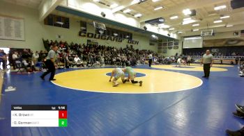 141 lbs Semifinal - Kade Brown, St. Edward (OH) vs Drew Gorman, Buford (GA)