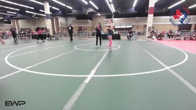 125 lbs 2nd Place - Iliana Villagrana, All American Wrestling Club vs Shelby Coyle, Amped Wrestling Club