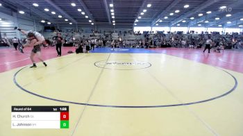 145 lbs Round Of 64 - Holden Church, GA vs Logan Johnson, WY