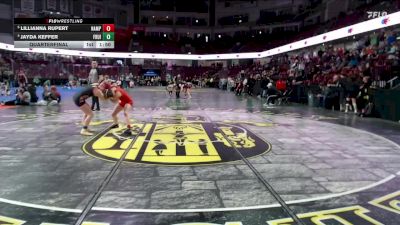 110 lbs Quarterfinal - Lillianna Rupert, Nampa vs Jayda Keffer, Fruitland