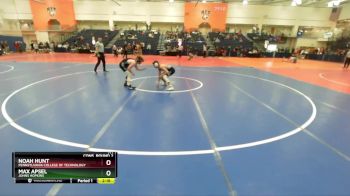 141 lbs Cons. Round 2 - Noah Hunt, Pennsylvania College Of Technology vs Max Apsel, Johns Hopkins