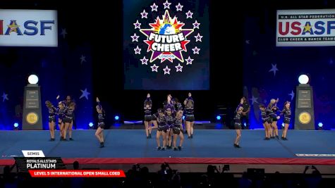 Royals AllStars - Platinum [2026 L5 International Open Small Coed Semis] 2026 The Cheerleading Worlds