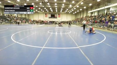 125 lbs Cons. Round 1 - Ryan Farley, Alfred State vs Christian Lievano, Cortland