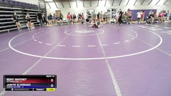 100 lbs Placement - Remy Whitney, OK Wrestling vs Jaidyn Alvarado, Sudden Victory