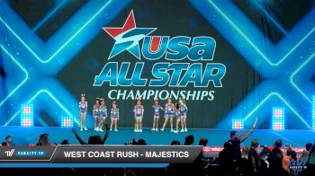 West Coast Rush - Majestics [2019 Mini - D2 1 Day 2] 2019 USA All Star Championships