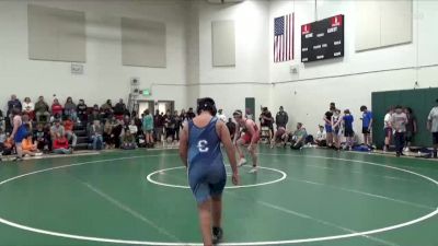 180 lbs Quarterfinal - Alonzo Reynosa Alaya, Calera Middle School vs Henry Bridges, Hewitt-Trussville Middle School