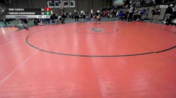 132 lbs Semifinal - Eric Casula, Stillwater vs Trevor Christenson, Basehor-Linwood