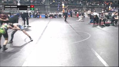 60 lbs Round Of 32 - Logan Vernon, Iron Horse vs Joseph Caprio Jr, Orchard South WC