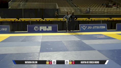 Agatha De Souza Nigro vs NATASHA DILLON 2025 Pan Jiu Jitsu IBJJF Championship