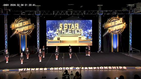 5 Star Athletics - Sassy Sapphires [2024 Youth Level 2 D2 USASF Cheer-Elite Saturday - Day 1] 2024 Winner's Choice Championships - Ft. Lauderdale