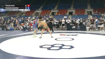 113 lbs Quarters - Thales Silva, California vs Traevon Ducking, Indiana