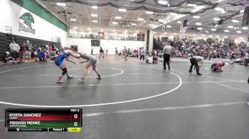 115 lbs Quarterfinal - Myrta Sanchez, Derby vs Meghan Menke, Unaffiliated