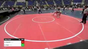 145 lbs Semifinal - Akoni Kaaialii, Golden Backs vs Gabe Maki, Team Kansas