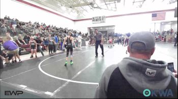 70 lbs Quarterfinal - Ryker Bryiant, Rough Riders vs Kyson Sides, Wichita Training Center
