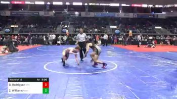 122 lbs Prelims - Damian Rodriguez, CIWC Team Intensity vs Zachary Williams, Nebraska Wrestling Academy