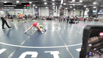 106 lbs Rr Rnd 2 - Matthew Deutch, PSF Wrestling Academy vs Beau Fennick, Team Shutt NXT GEN