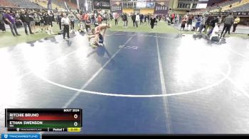 160 lbs Cons. Round 4 - Ethan Swenson, MN vs Ritchie Bruno, CO