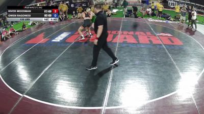 132 lbs Paxson Manelick, Alaska 2 HS Boys vs Brody Nedens, Montana 2 HS Boys