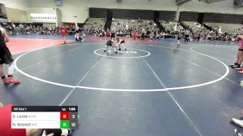 61 lbs Rr Rnd 1 - Samuel Laube, Kingsway K-6 vs Nicolas Woodall, New England Gold