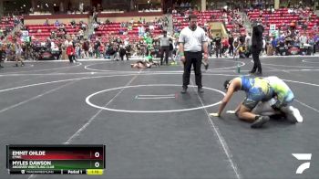 145 lbs Cons. Round 5 - Myles Dawson, Andover Wrestling Club vs Emmit Ohlde, CYWC