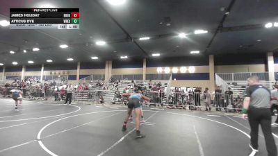 165 lbs Round Of 16 - James Holiday, Rough House vs Atticus Dye, Wrestling University