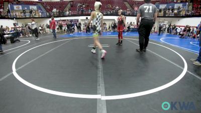 76 lbs Consi Of 8 #2 - Spencer Hewitt, Blue Devil Wrestling vs Gus Camarillo, Standfast