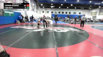 190 Boys Quarterfinal - Sam Pinto, Rancho Bernardo vs Mathew Gutierrez, Brawley