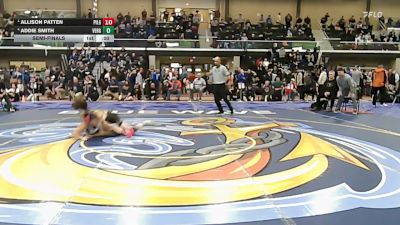 120 lbs Semifinal - Alanna Smith, Camden Hills vs Jillian Blake, Trumbull