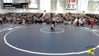 58 lbs Cons. Round 2 - Jaxon Darrow, Journeymen Wrestling Club vs John Hall, Journeymen Wrestling Club