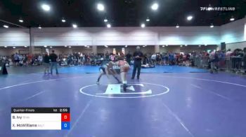 138 lbs Quarterfinal - Brayden Ivy, Tennessee vs Xander McWilliams, South Dakota