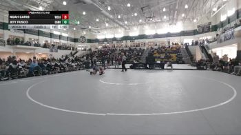 138 lbs Quarters & 1st Wb (16 Team) - Noah Cates, Woodland, Cartersville vs Jett Fusco, Cambridge