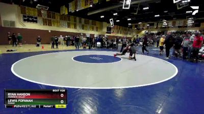 165 lbs Cons. Round 6 - Lewis Fofanah, Poway vs Ryan Hanson, Murrieta Valley