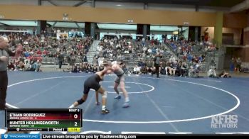 132 lbs Semifinals (8 Team) - Hunter Hollingsworth, Edmond North vs Ethan Rodriguez, Broken Arrow Hs