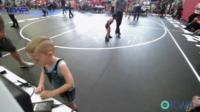 43 lbs Round Of 16 - Tucker Hawkins, Checotah Matcats vs Edgar Ruiz, Fayetteville Youth Wrestling Club