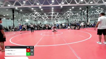 128 lbs Quarterfinal - Sean Murray, Grit Mat Club vs Justin Mullis, Journeymen Wrestling