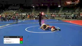 98 lbs Consolation - Sierra Chiesa, Bad Karma vs Reanah Utterback, Sebolt Wrestling Academy