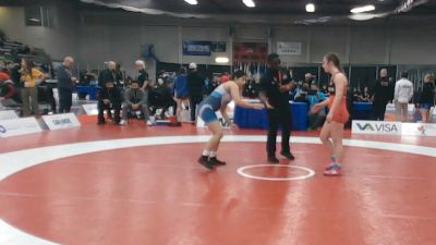 57kg Semifinal - Myla Blackshaw, Matmen Wrestling Club vs Taranpreet Dhillon, Canadian Mal Wrestling