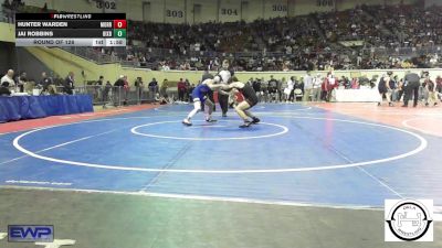 113 lbs Round Of 128 - Hunter Warden, Morrison JH vs Jai Robbins, Bixby