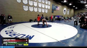 145 lbs Champ. Round 1 - Angel Valenzuela, Mercerd vs Jaden Bim-merle, Beverly Hills
