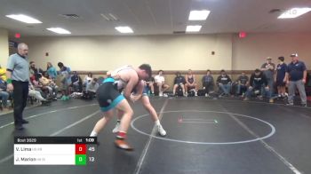 220 lbs Rr Rnd 4 - Vincenzo Lima, Ragin Raisins Catawba HS vs Juliano Marion, Silent Victory HS