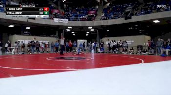 130 lbs Champ. Round 3 - April Ortiz, Unattached vs Nydia Jotzat, Glenbard West
